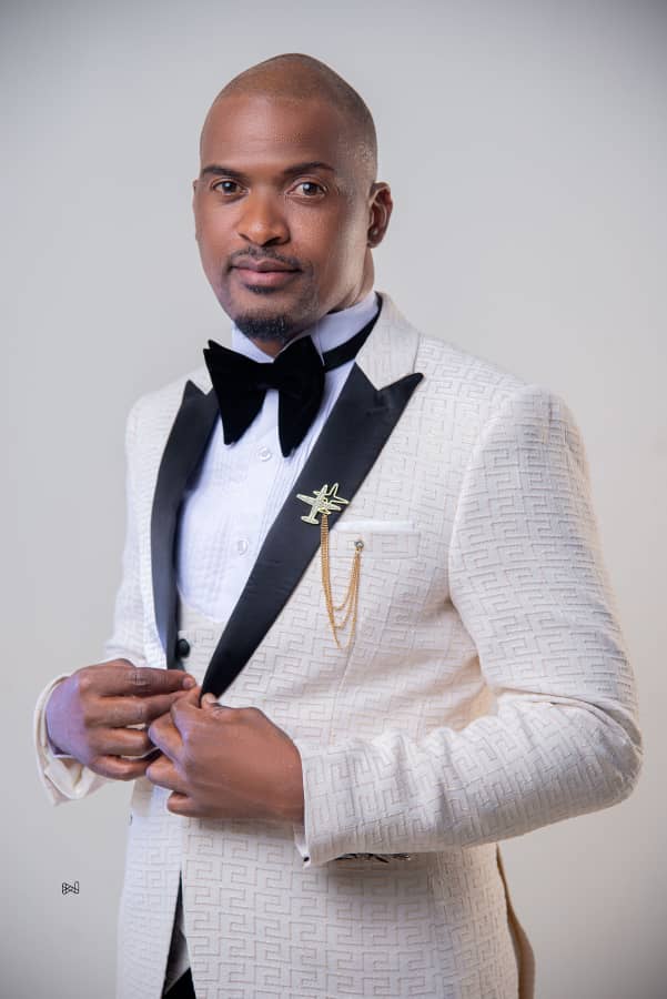 Corporate Slate Suit